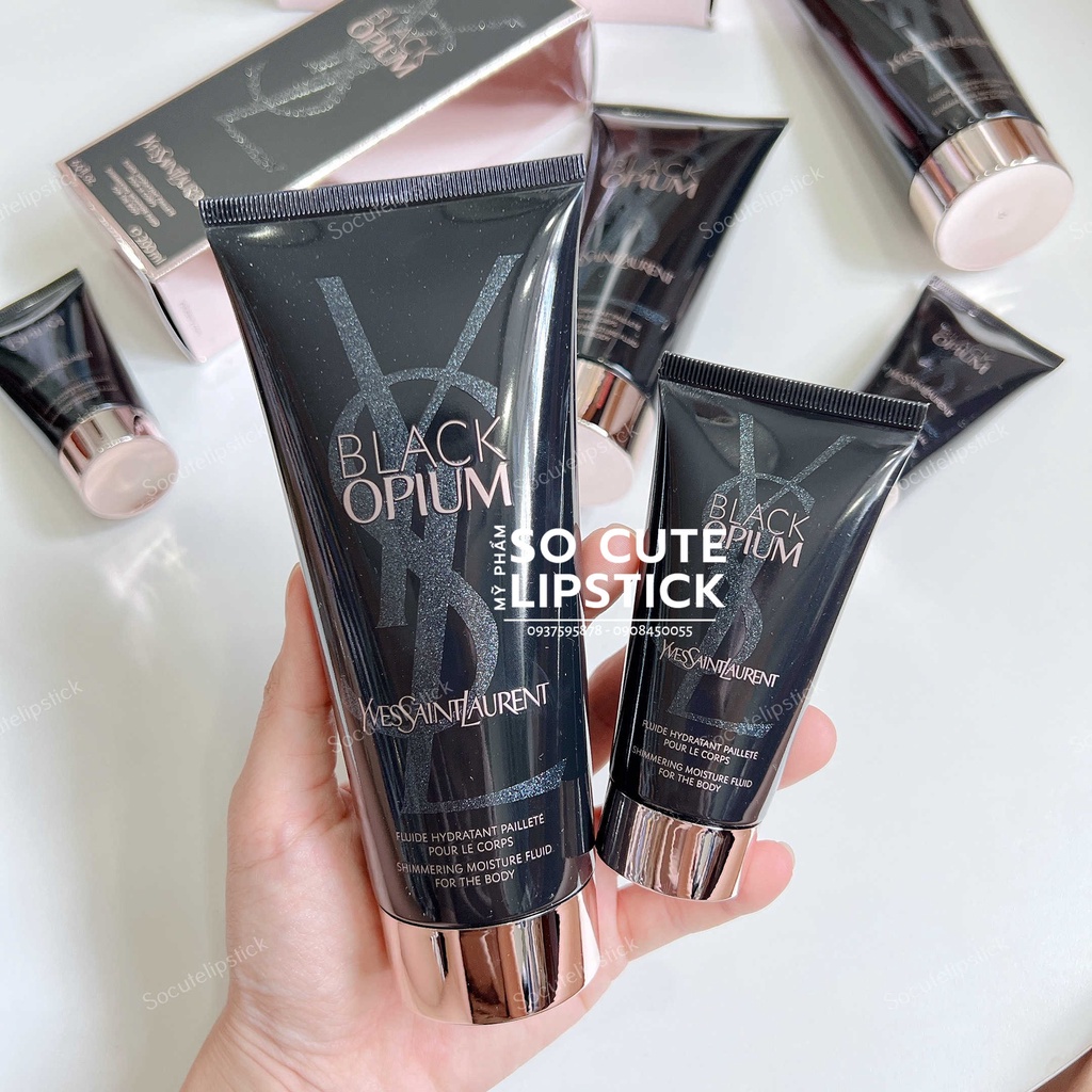 D ng th n c hoa YSSL Body lotion Black Opium 200ml S a