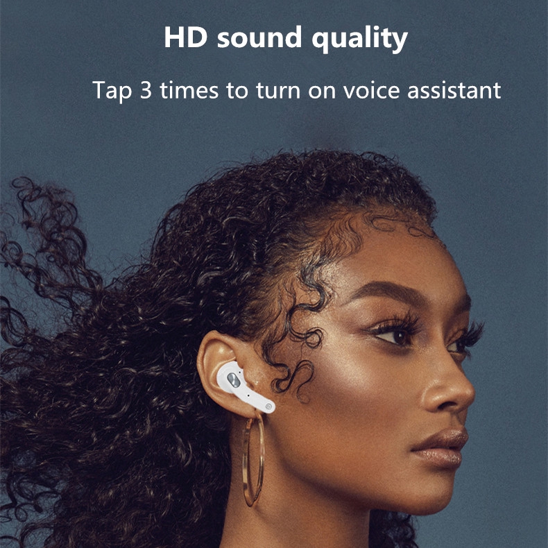 Mới Tai Nghe Nhét Tai Bluetooth Không Dây Tws Sáng Tạo Cho Iphone Xiaomi Huawei Vivo Samsung Oppo