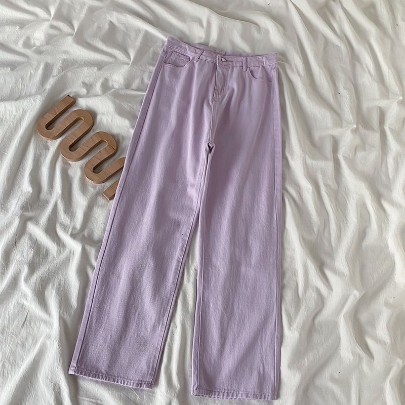 ORDER_ Quần Jeans Trơn Tím Mộng Nơ Q24 | BigBuy360 - bigbuy360.vn