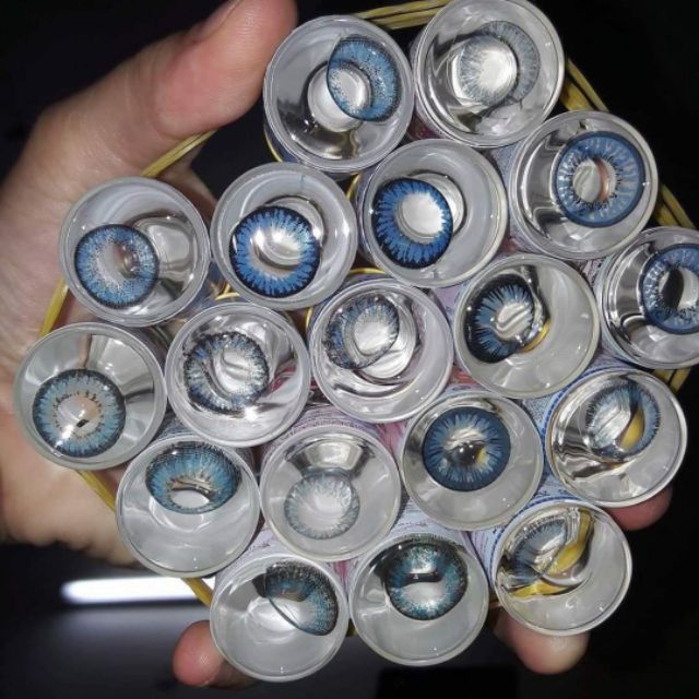 Kính áp tròng màu xanh #bluelens