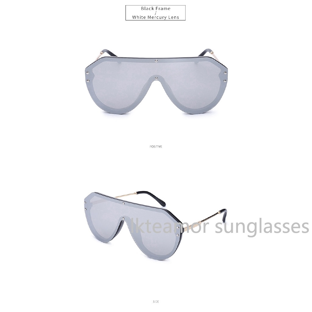 Kính râm bản rộng nhiều màu sắc thời trang dành cho nữ