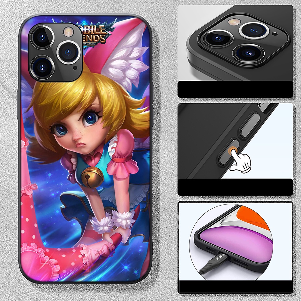 Ốp điện thoại Silicon TPU mềm hình Mobile Legends Bang Bang CPC25 nữ tính cho Samsung J4 J6 J8 2018 J7 Core Pro J730