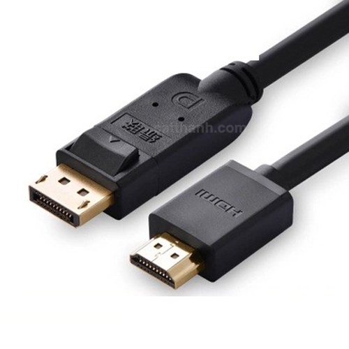 Cáp chuyển Display Port to HDMI - Chuyển từ Máy tính, Laptop qua Máy chiếu hoặc Tivi