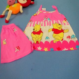 Bộ lanh (tôn) 2 dây bé gái hình thật