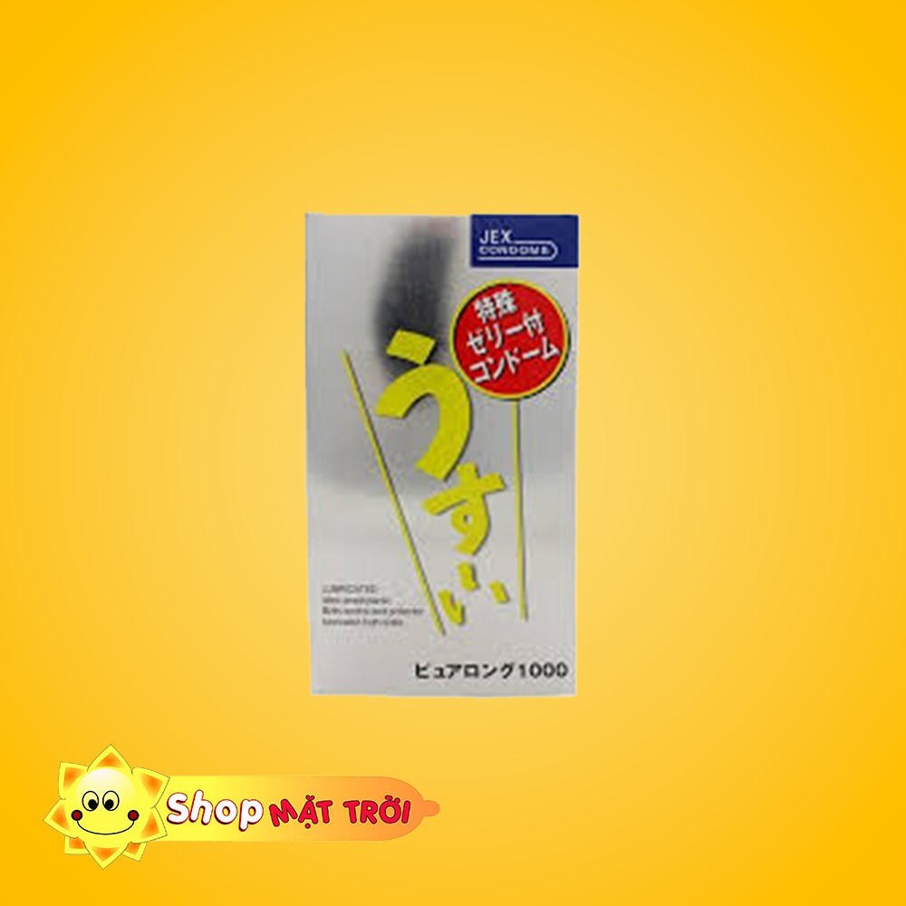 [Bao cao cấp] Bao cao su Jex 1000