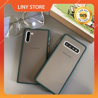 Ốp Lưng Nhám cho SamsungGalaxy màu Xanh Midnight Chống Sốc, Chống Bám Vân Tay