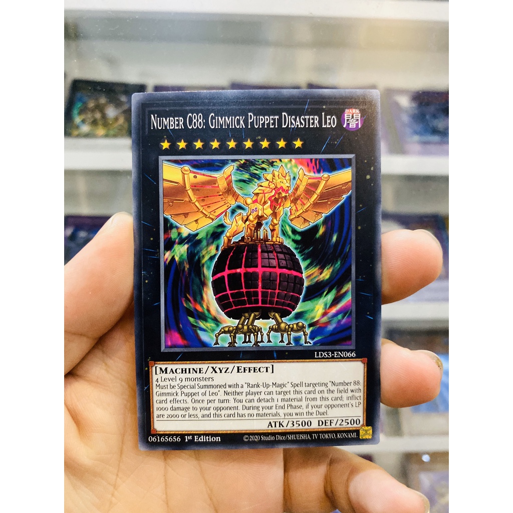 Thẻ Bài YugiOh! Mã LDS3-EN066 - Number C88: Gimmick Puppet Disaster Leo - Common - 1st Edition