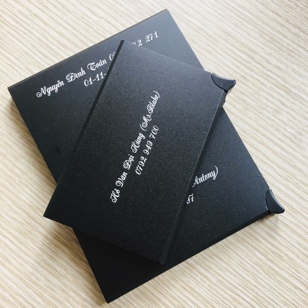 Ví đựng Namecard Cao Cấp Dành Cho Nam HC33 Khắc Laser Theo Yêu Cầu