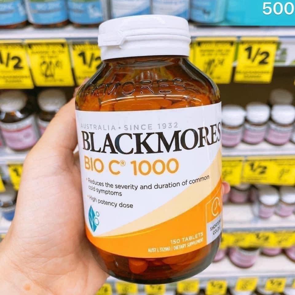 Vitamin C tăng đề kháng BioC 500 Blackmores 125v và 150v - hàng Úc đi air