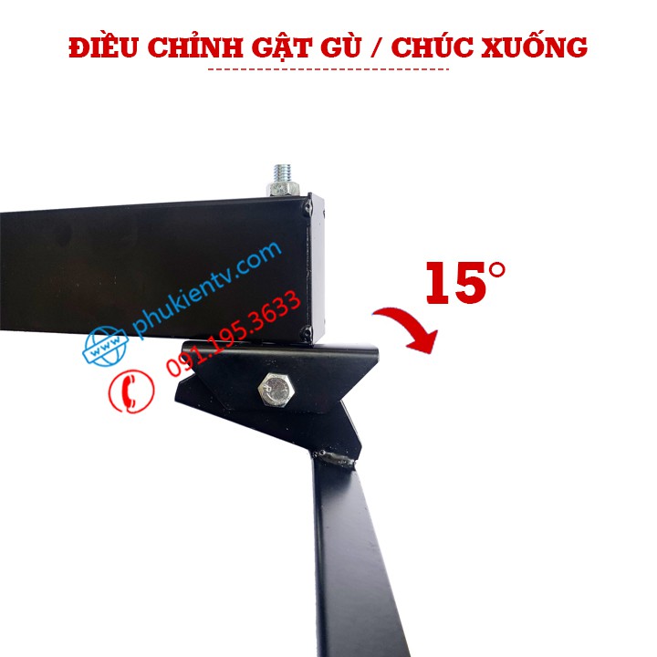Giá Treo Tivi Góc Tường KP32 26 - 32 - 43 Inch - Giá Treo Tivi Xoay Góc Đa Năng -