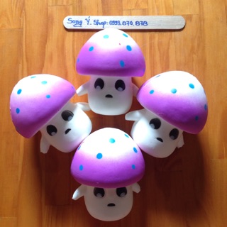 [FOLLOW SHOP 9K_19h-24h_21/9] Squishy hình nấm