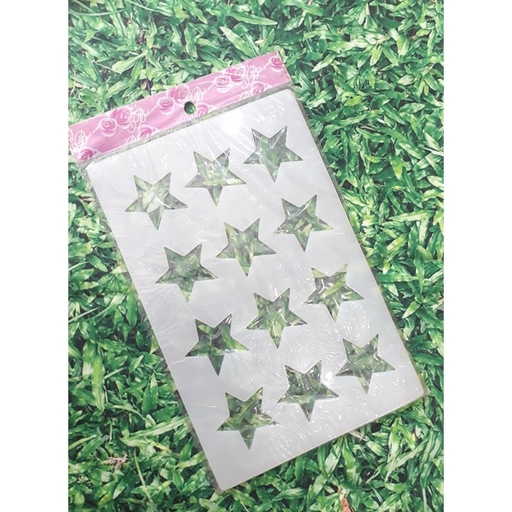 Khuôn nhựa decor hình sao ⚡ SIÊU BỀN ⚡ khuôn nhấn trang trí hình ngôi sao độc đáo