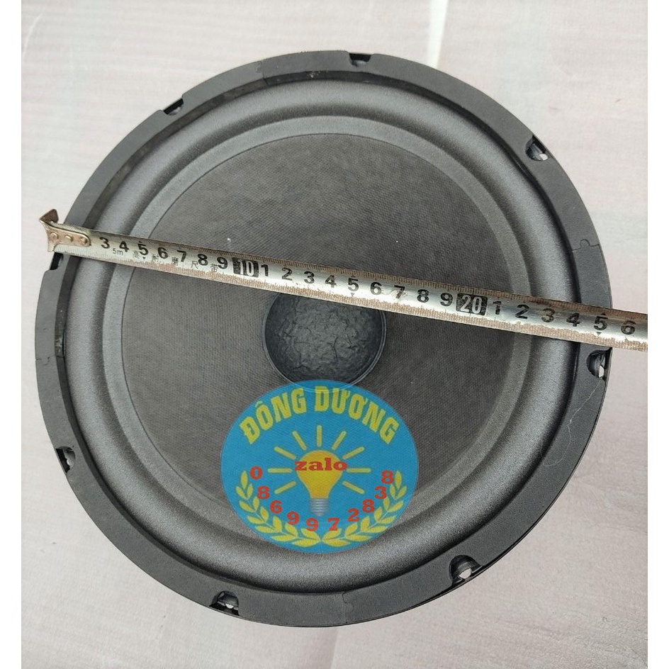 LOA BASS 25 HỒNG KỲ TỪ 140 CÔN 38.6MM 4 LỚP - GIÁ 1 ĐÔI - LOẠI NÚM SẦN MÀNG ĐEN - CỦ LOA RỜI