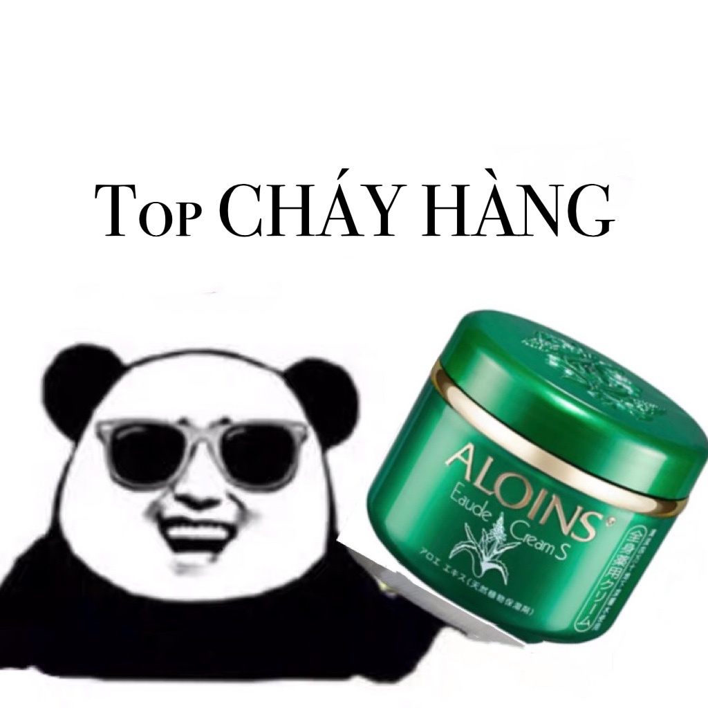 KEM DƯỠNG TRẮNG DA LÔ HỘI ALOINS NHẬT BẢN