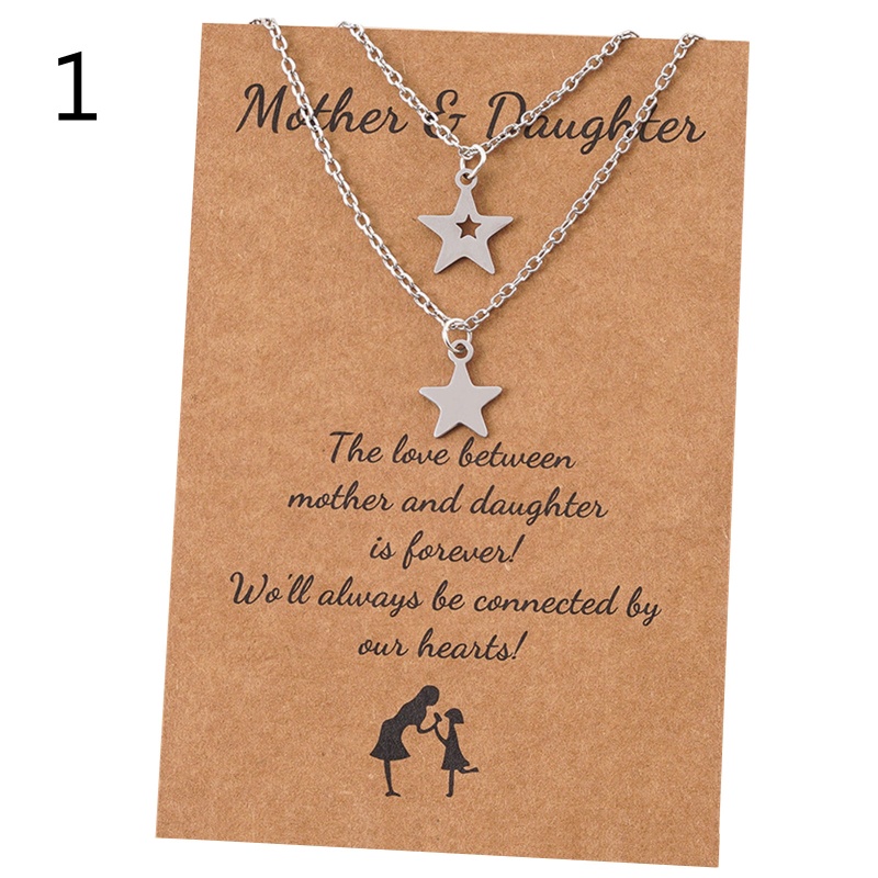 Set 2 / 3 Vòng cổ Mặt Ngôi Sao Thời Trang Cho Nữ