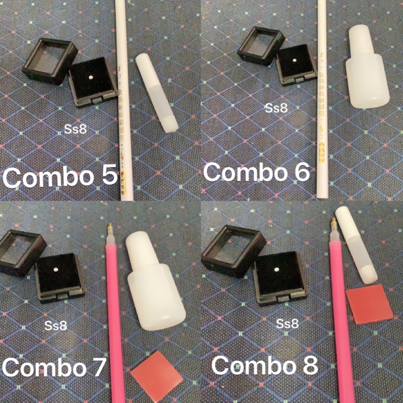 Combo đính răng chân bằng