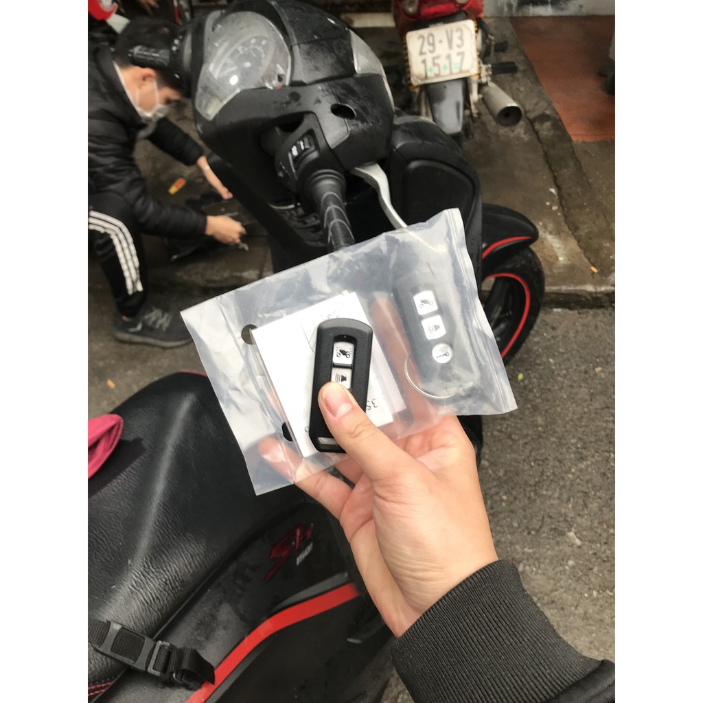 Khiển Honda smartkey mã K01, K77, K0R ..... 3 nút, KHIỂN TRẮNG