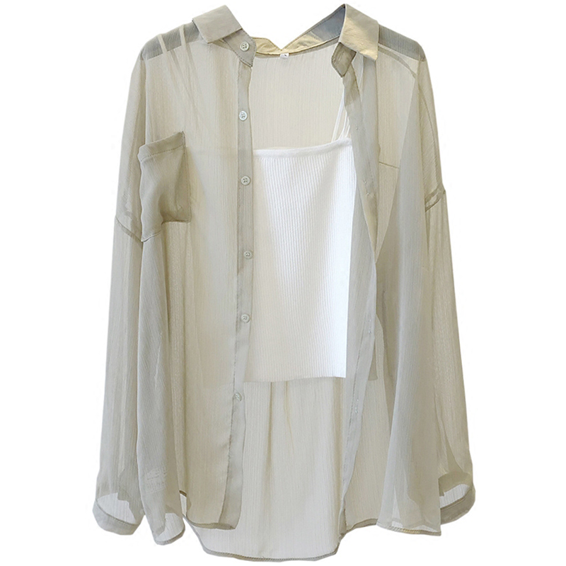 NEW Áo Voan Tay Dài (Fr991663)