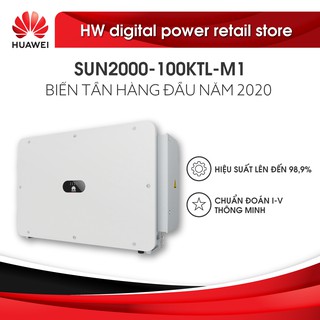 Máy Biến Tần Ba Pha Huawei SUN2000-100KTL-M1 - Thiết Kế Thông Minh, Hiệu Quả, An Toàn