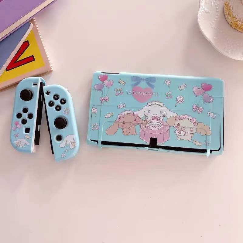 Vỏ TPU mềm in hoạt hình dễ thương cho máy Nintendo Switch OLED 2022