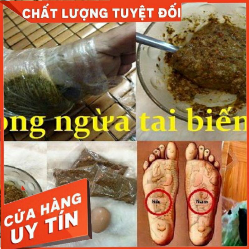 ĐẮP CHÂN THẢO DƯỢC - [ Đắp chân thuốc bắc ]-Thải Độc Tố Cơ Thể Tốt Sức Khỏe Hỗ Trợ Chống Đột Quỵ