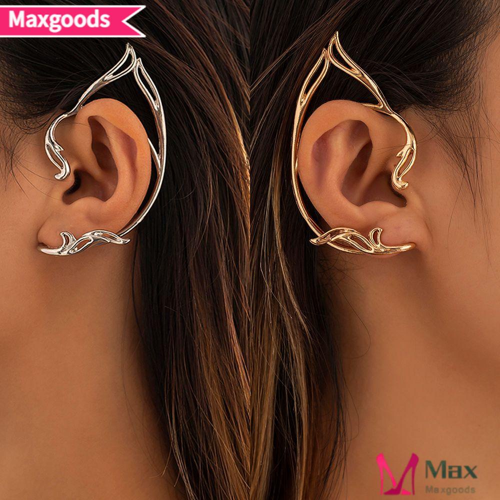 Bông Tai Helix Hình Mèo Phong Cách Punk Thời Trang Cho Nữ|Khuyên Tai Thời Trang Goth Elf Nhiều Màu Sắc