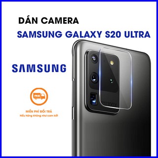  Dán camera Samsung Galaxy S20 Ultra / S20+ cường lực camera trong suốt độ cứng