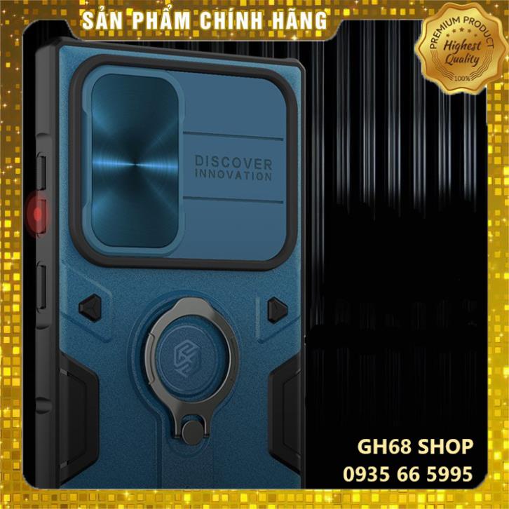 Ốp Lưng Nillkin Bảo Vệ Camera Gắn kèm Ring Samsung Galaxy S22 / S22 Plus / S22Ultra