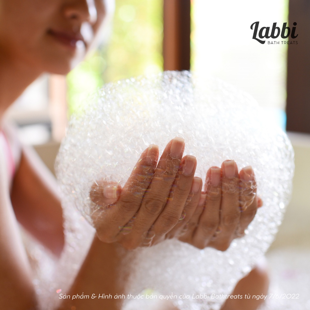 Bánh siêu tạo bọt bồn tắm BYEOL PUDDING [Labbi] Bubble Bar
