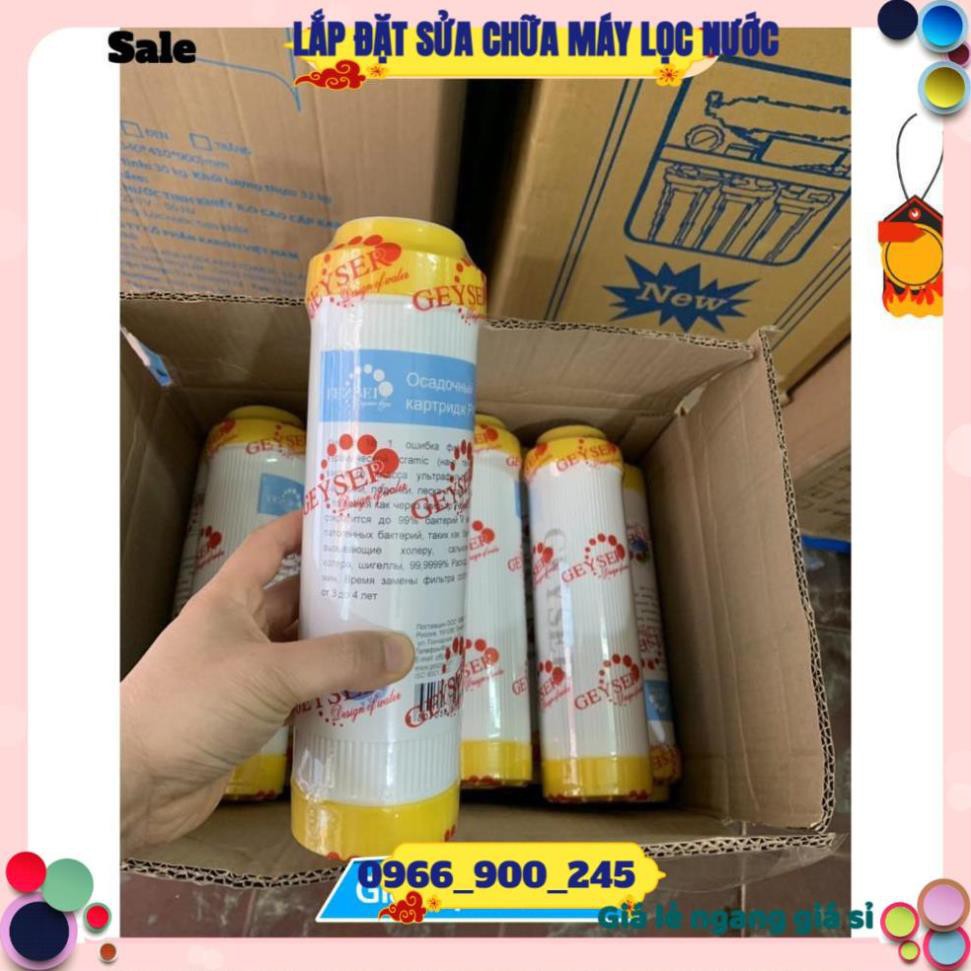 (Giá Gốc) Lõi Lọc  Số 123 Geyser NaNo 👉 Bộ 3 Lõi Lọc Số 123 Dành Cho Máy Không Nước Thải Không Điện