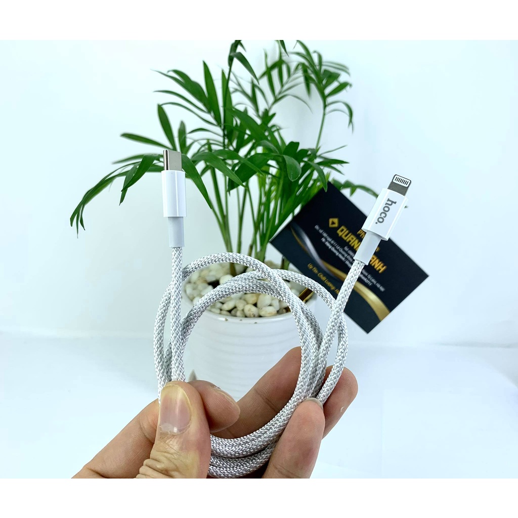Cáp sạc Nhanh IP12,12Pro max,PD 20W HOCO X56 Type-C to ,truyền dữ liệu và sạc nhanh 3A