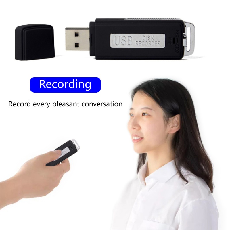 Usb Ghi Âm Giọng Nói Kỹ Thuật Số Mini 16G 8G 4G