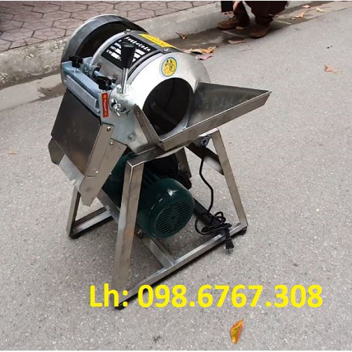 Máy thái hạt lựu, thái lát, thái con chì- Máy thái củ quả khoai tây, cà rốt, rủ rền, bí xanh