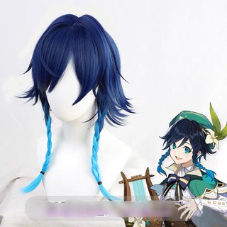 Tóc giả cosplay Venti Genshin Impact