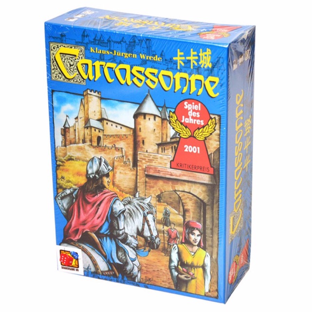 Trò chơi Board Game Carcassonne - Vùng đất trù phú