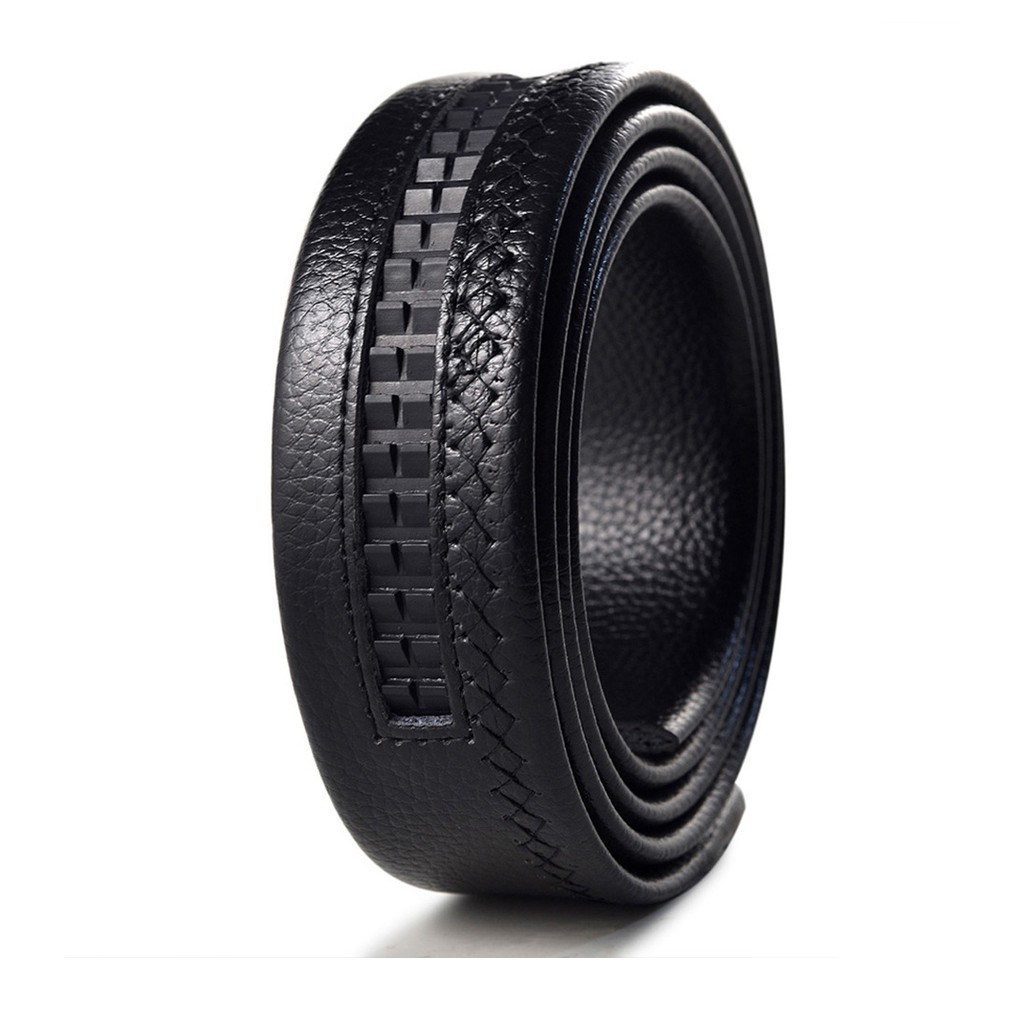 Thắt lưng nam mặt tam giác khóa kim loại mạ crom cao cấp - DLT3