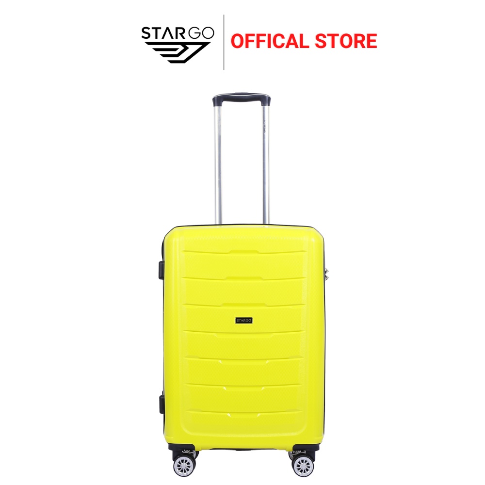 Vali Kéo Nhựa Du Lịch STARGO AZURA Z26 - Size M / Ký Gửi  - Khóa TSA - Nhựa PP