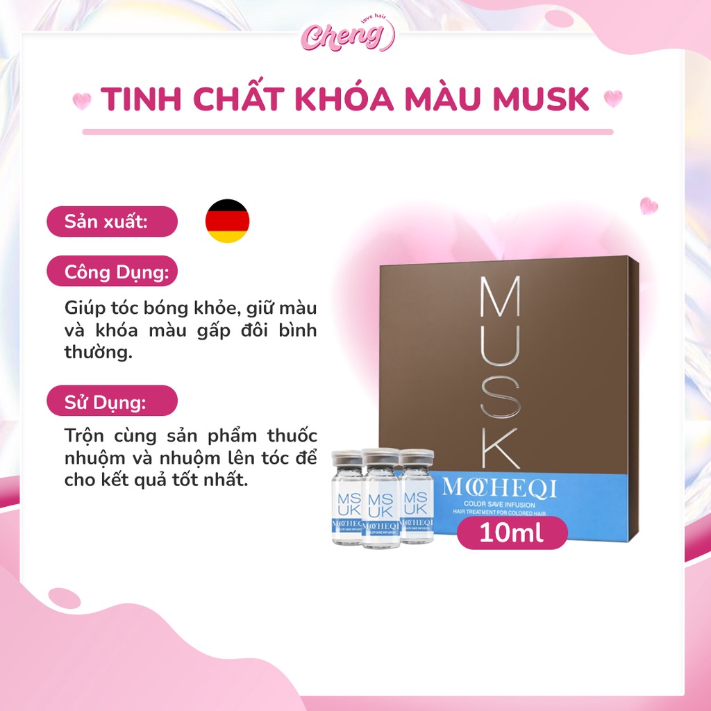 Xịt dưỡng Serum bảo vệ màu tóc Chenglovehairs, Chengloveshair