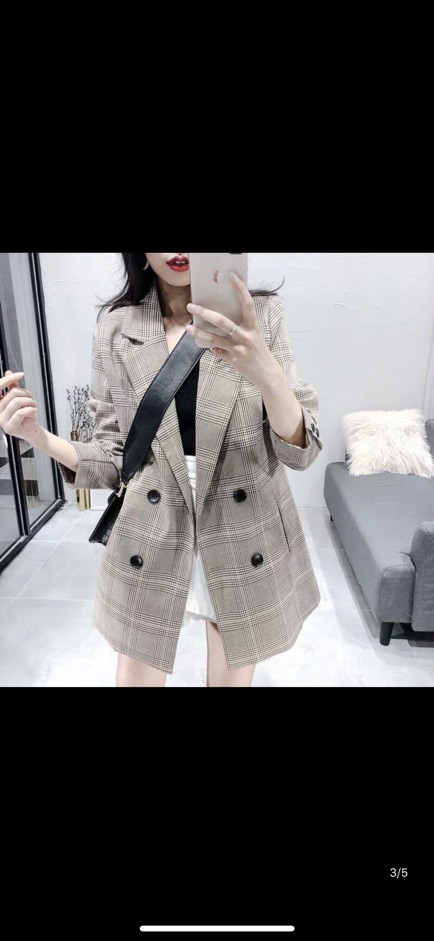 [CÓ SẴN] Áo khoác blazer caro | BigBuy360 - bigbuy360.vn