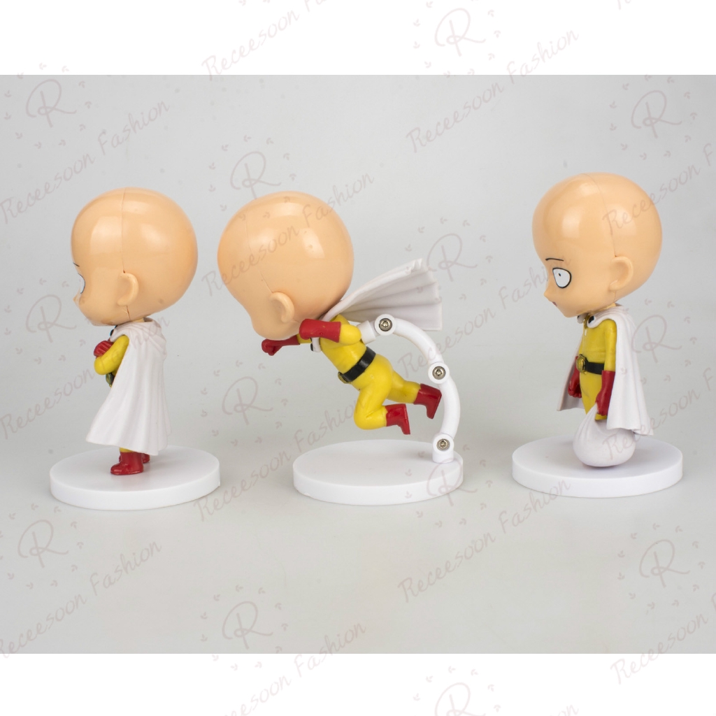 Bộ 3 tượng mô hình nhân vật saitama trong One Punch Man