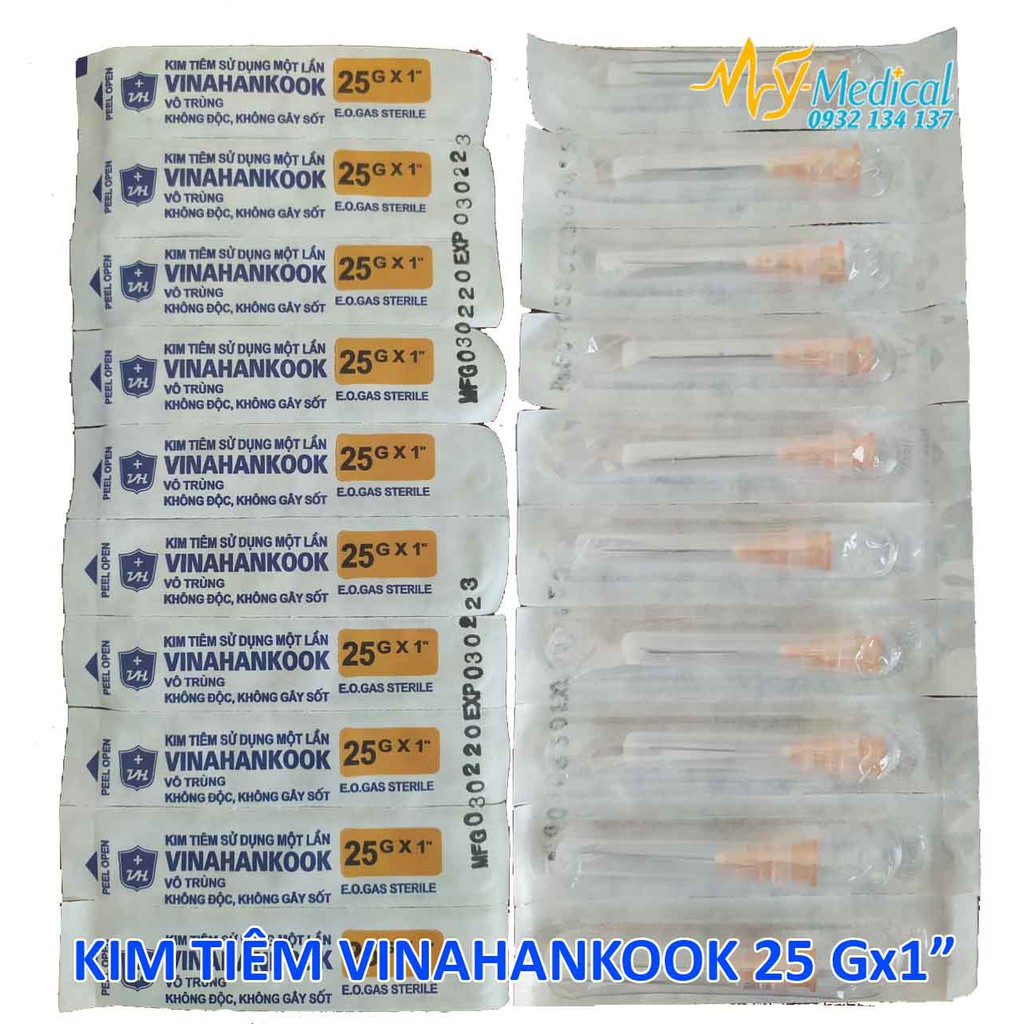 Kim tiêm 18, 23, 25 Vinahankook