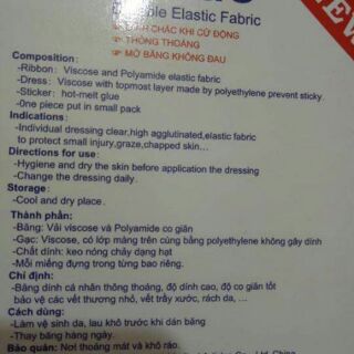Gạc dán vết thương 102 miếng