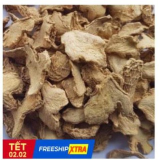 1kg Gừng khô thái lát hàng chuẩn loại 1 thơm ngon