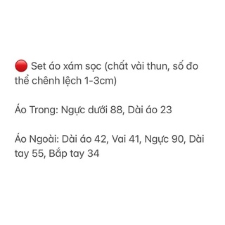 JANET STUDIO •  Set áo sọc xám đen