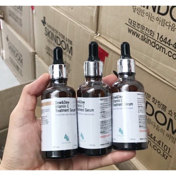 Tinh chất trắng da vitamin c DEW&DEW VITAMIN C TREATMENT AMPOULE 50ML