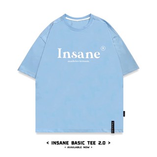 [Áo thun Insane®] Insane Basic Tee ver 2.0 - Baby Blue