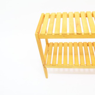 Kệ Giày Gỗ Rộng 100cm 2 Tầng Đa Năng