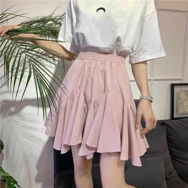 Chân váy đuôi cá xòe