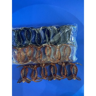 Combo 3 cái Cặp tóc càng cua loại 3 răng, 5 răng nhựa