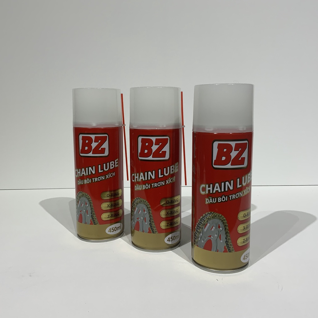 Chai Xịt Dưỡng Sên BZ Chain Lube 450ml